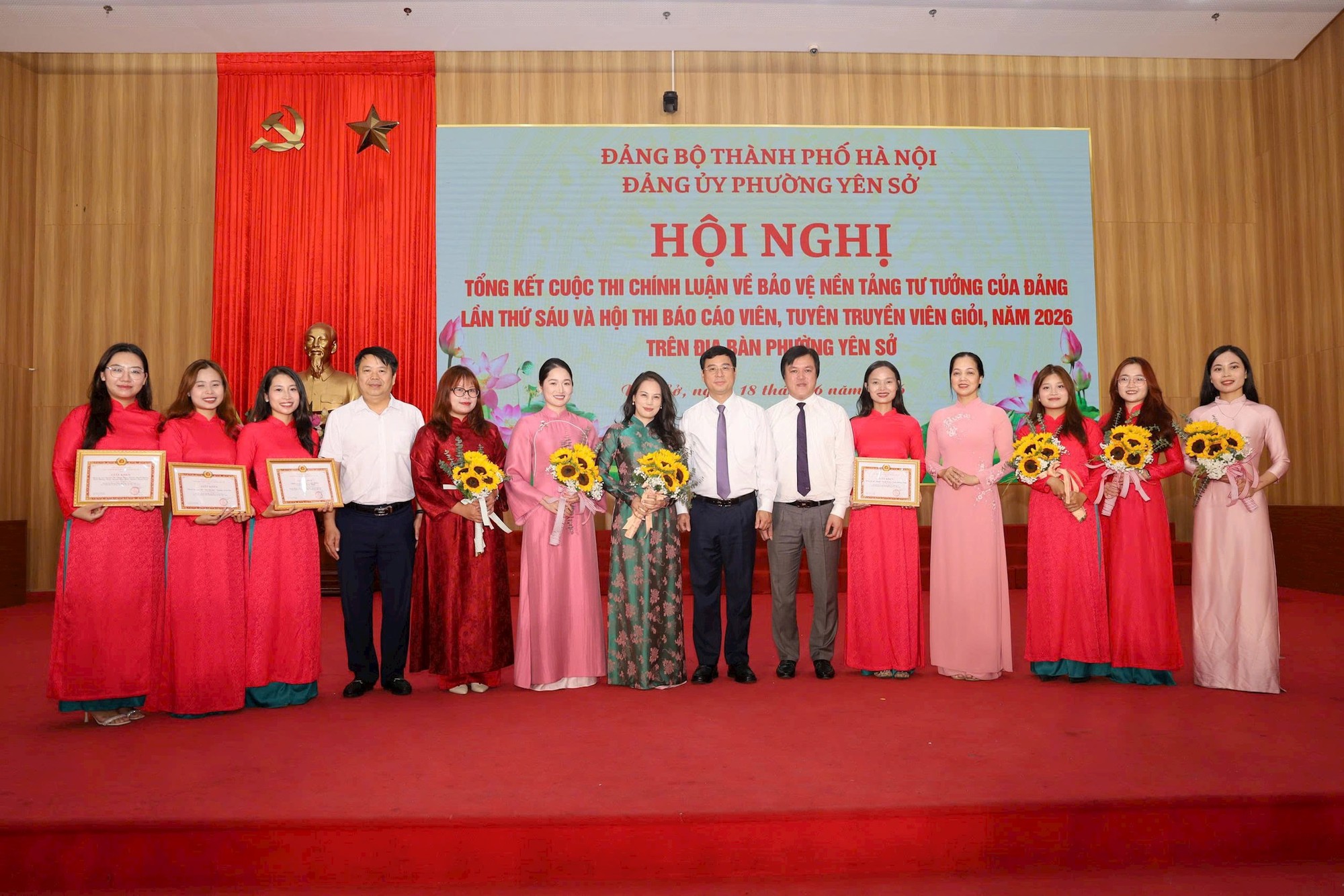 Phường Yên Sở tổng kết các cuộc thi tuyên truyền, bảo vệ nền tảng tư tưởng của Đảng- Ảnh 5.