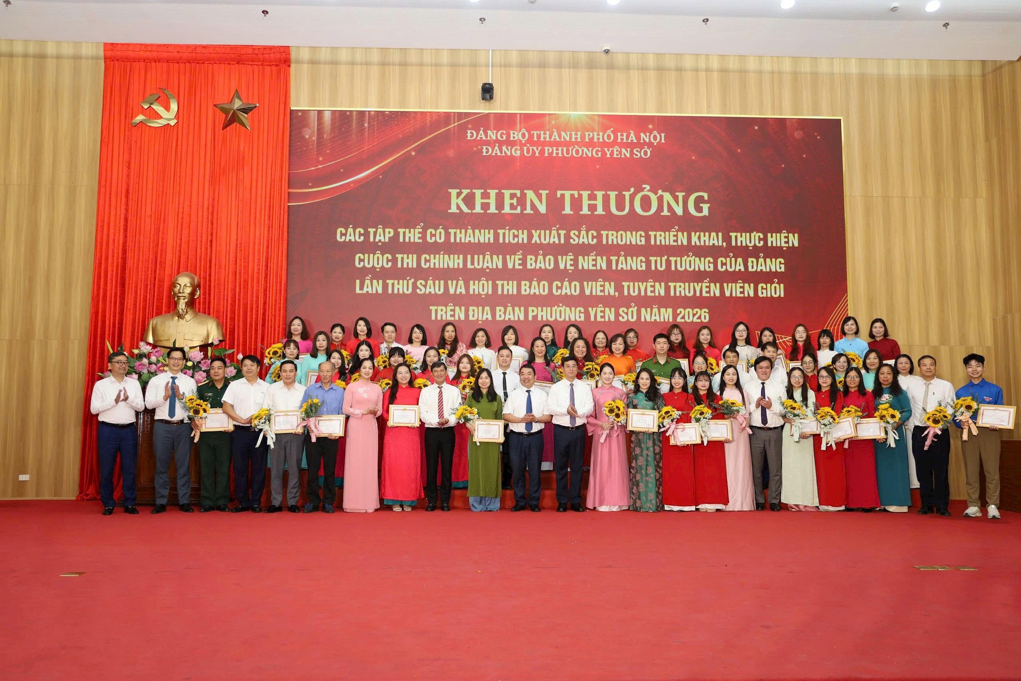 Phường Yên Sở tổng kết các cuộc thi tuyên truyền, bảo vệ nền tảng tư tưởng của Đảng- Ảnh 6.