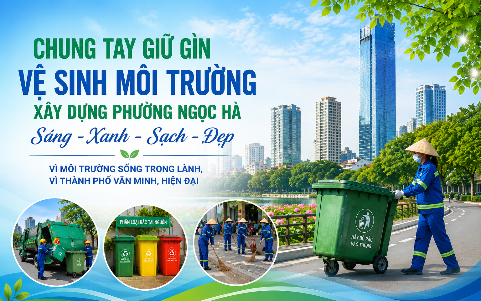 Tăng cường các giải pháp nâng cao chất lượng vệ sinh môi trường