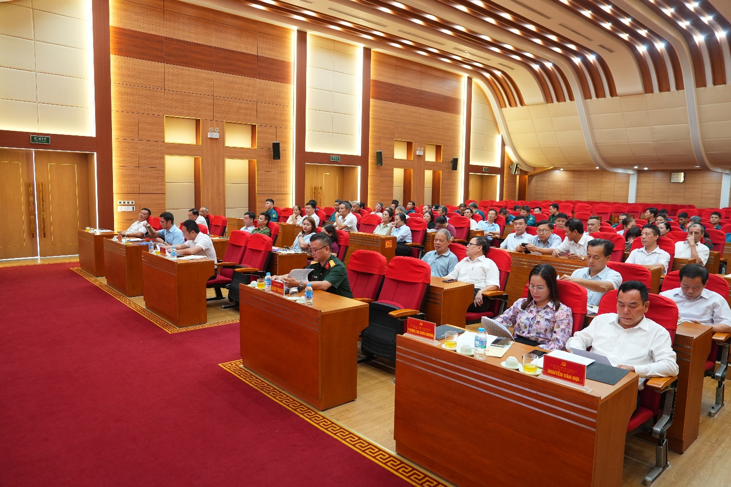 UBND xã Gia Lâm sơ kết công tác quân sự, quốc phòng địa phương 6 tháng đầu năm 2026 và tổng kết thi hành các luật về quốc phòng, an ninh- Ảnh 1.