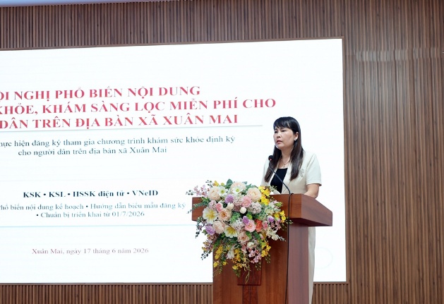 Xuân Mai triển khai Kế hoạch khám sức khỏe toàn dân- Ảnh 3.