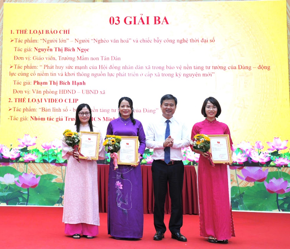 KIM ANH TỔNG KẾT CUỘC THI BẢO VỆ NỀN TẢNG  TƯ TƯỞNG CỦA ĐẢNG LẦN THỨ VI NĂM 2026- Ảnh 3.