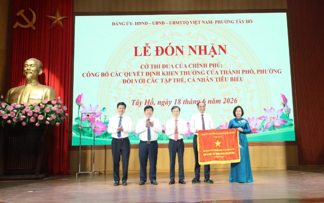 Phường Tây Hồ chuyển biến mạnh sau 1 năm vận hành mô hình chính quyền địa phương hai cấp