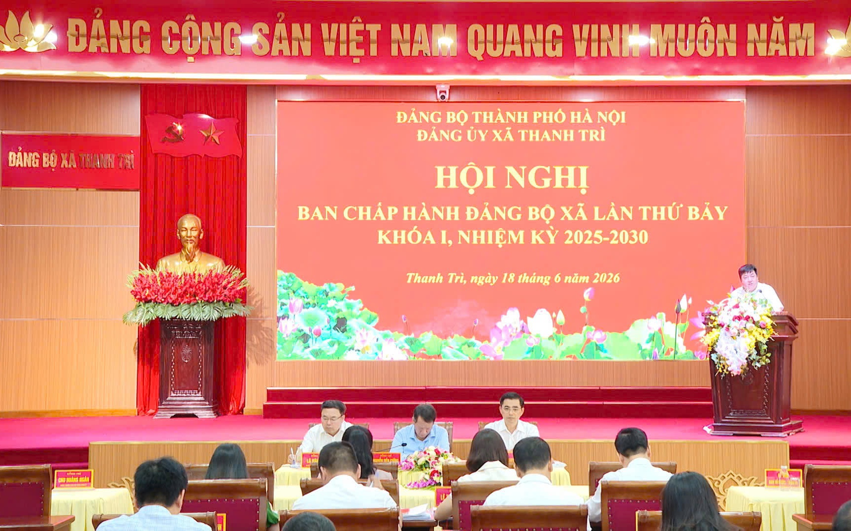 Thanh Trì xác định nhiệm vụ trọng tâm 6 tháng cuối năm 2026