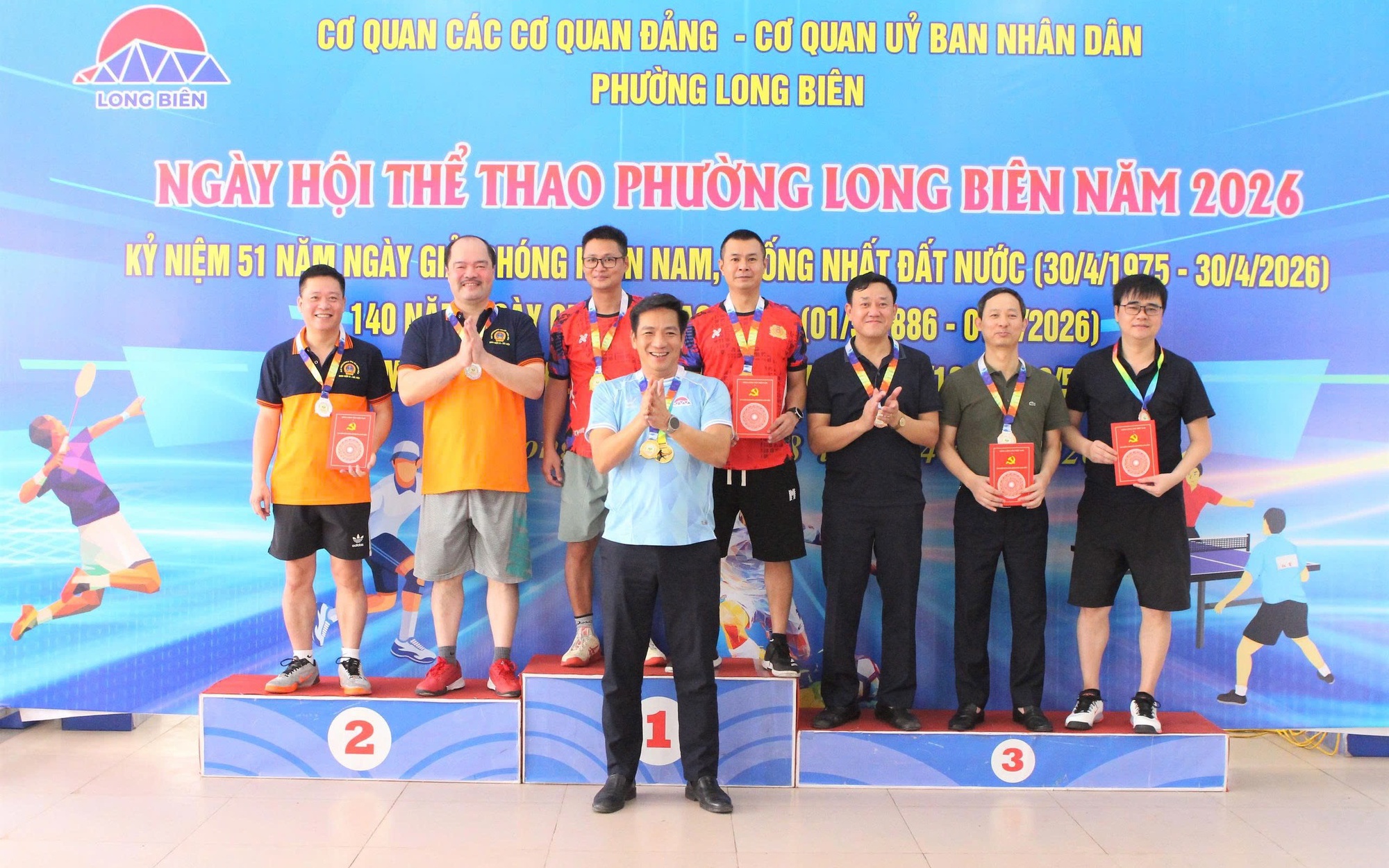 Kết quả nổi bật các công tác văn hóa, thể thao phường Long Biên 6 tháng đầu năm 2026.