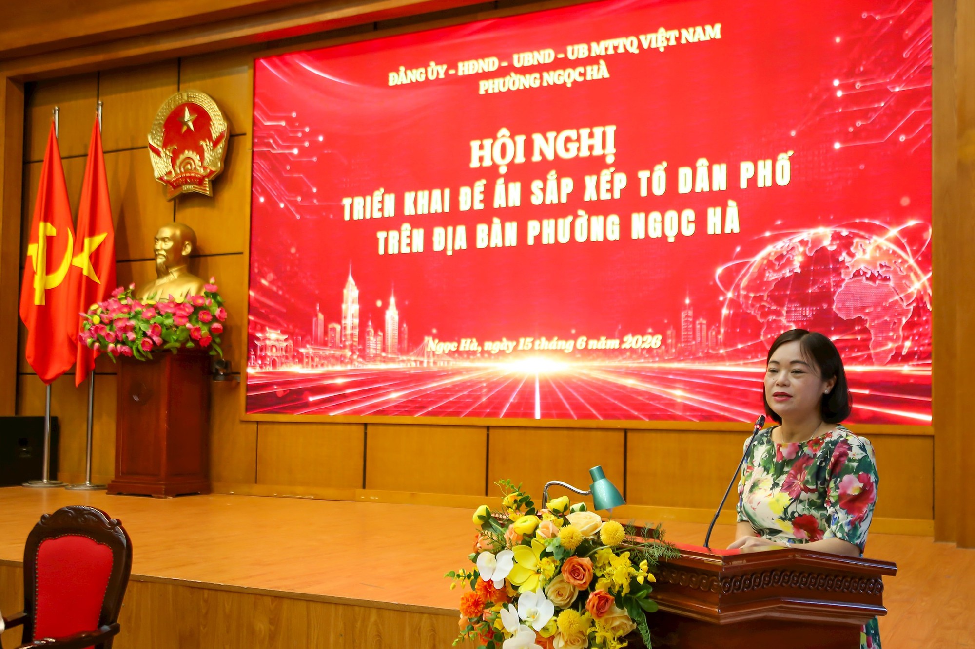 Phường Ngọc Hà dự kiến sắp xếp còn 30 tổ dân phố, giảm hơn 61%- Ảnh 1.