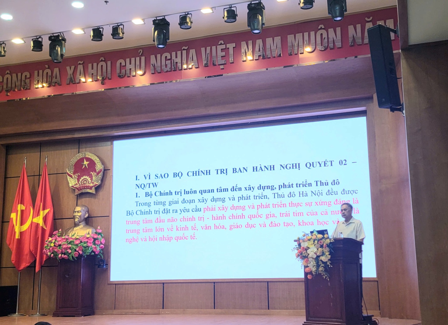 Đảng ủy phường Ngọc Hà tổ chức Hội nghị báo cáo viên Quý II năm 2026: Đợt sinh hoạt chính trị sâu rộng về các chủ trương, chính sách và định hướng phát triển Thủ đô- Ảnh 2.