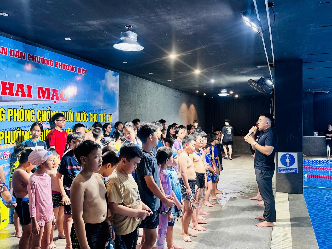 PHƯỜNG PHƯƠNG LIỆT: TỔ CHỨC THÀNH CÔNG KHAI MẠC LỚP HỌC BƠI VÀ TẬP HUẤN KỸ NĂNG PHÒNG, CHỐNG ĐUỐI NƯỚC CHO TRẺ EM NĂM 2026- Ảnh 4.
