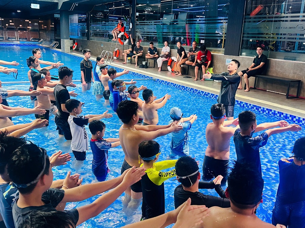 PHƯỜNG PHƯƠNG LIỆT: TỔ CHỨC THÀNH CÔNG KHAI MẠC LỚP HỌC BƠI VÀ TẬP HUẤN KỸ NĂNG PHÒNG, CHỐNG ĐUỐI NƯỚC CHO TRẺ EM NĂM 2026- Ảnh 5.