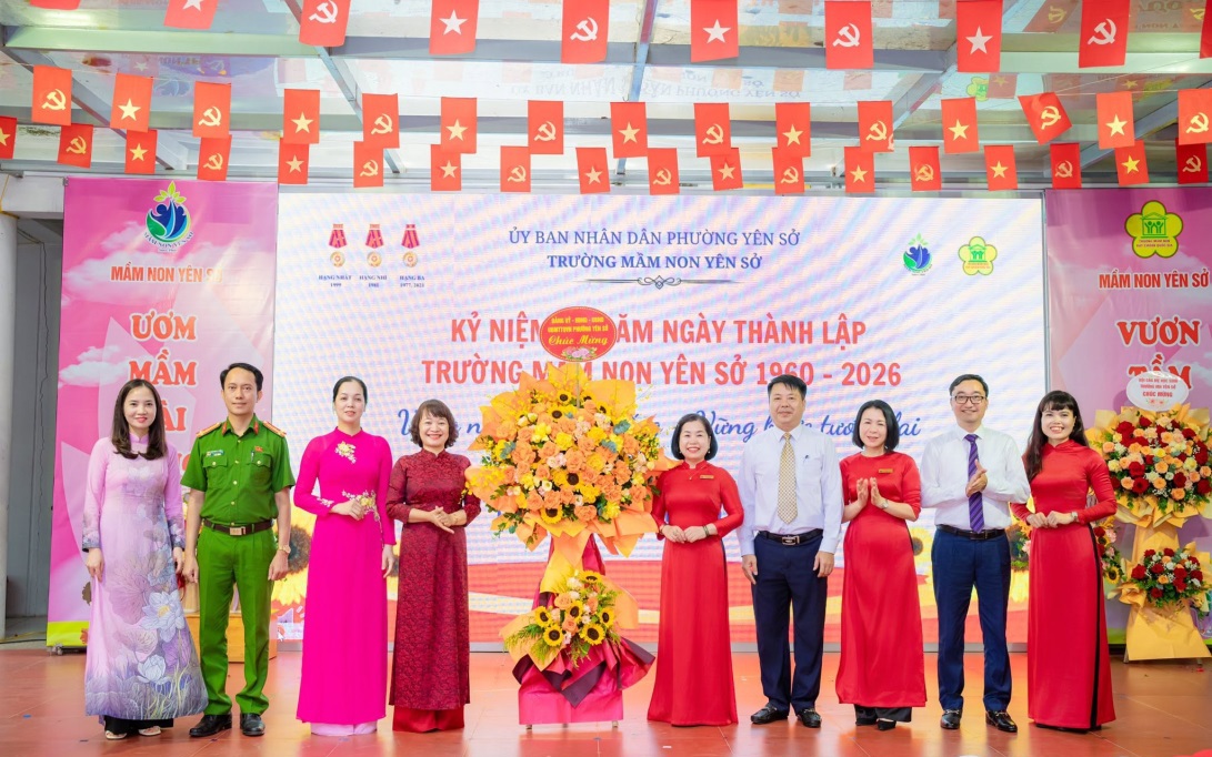 “Còn mãi dư âm - Lễ kỷ niệm 66 năm thành lập trường mầm non Yên Sở 1960 - 2026”