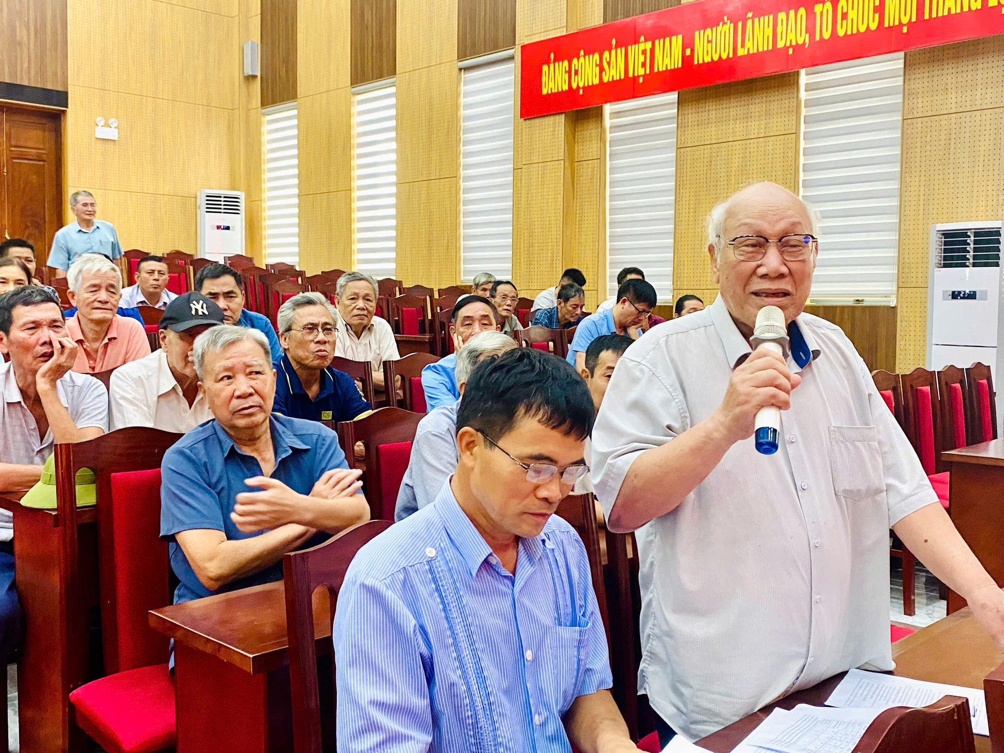 Lấy ý kiến Nhân dân khu vực Hạ Mỗ về phương án sắp xếp thôn, cụm dân cư- Ảnh 3.