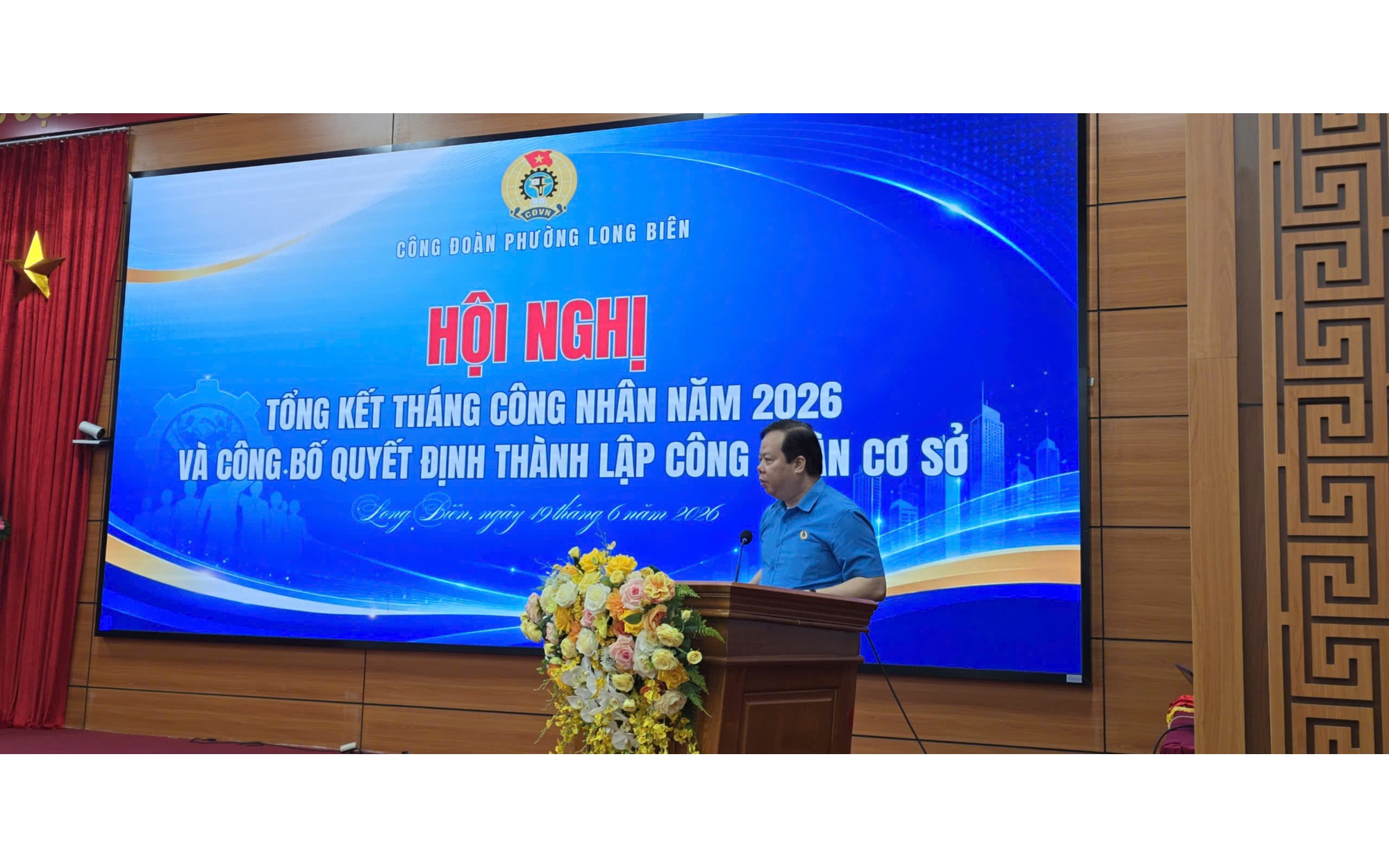 Công đoàn phường Long Biên tổng kết Tháng Công nhân năm 2026