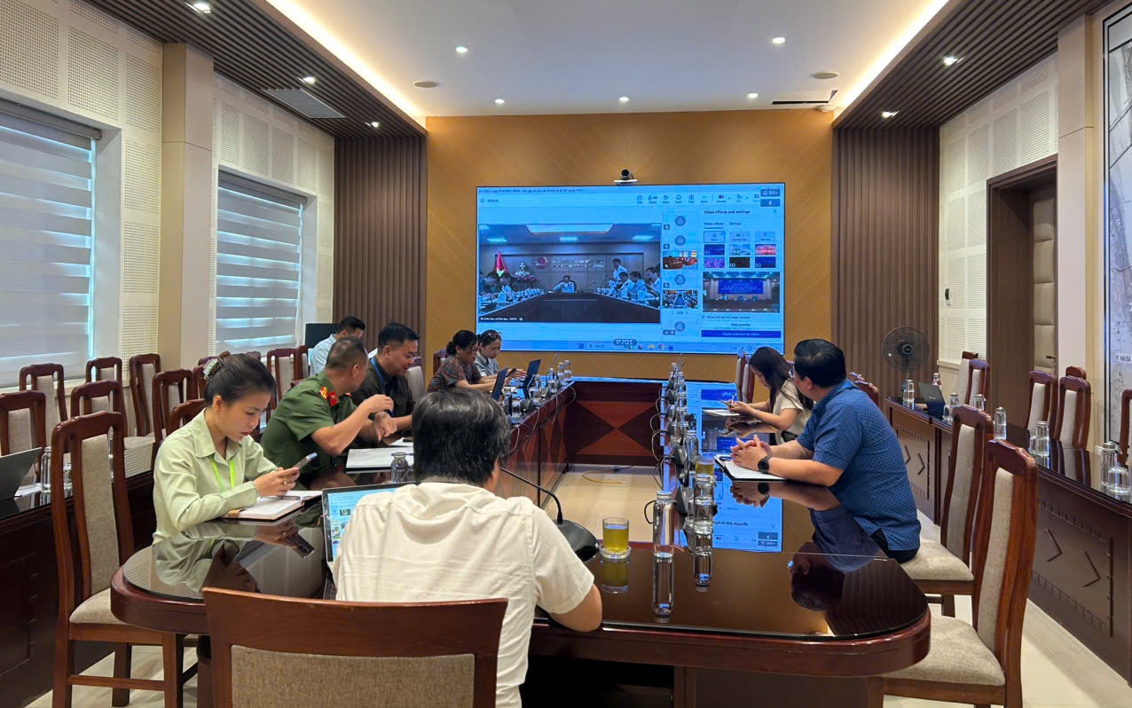 Phường Long Biên dự Hội nghị trực tuyến toàn quốc về công tác tổ chức Kỳ thi tốt nghiệp THPT năm 2026