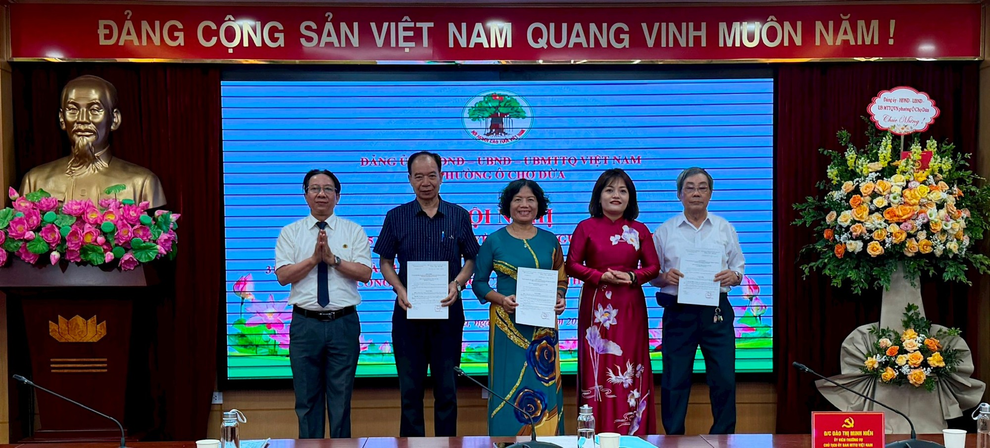 Phường Ô Chợ Dừa kỷ niệm 85 năm Ngày truyền thống Người cao tuổi Việt Nam- Ảnh 2.