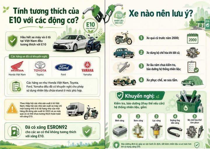Bộ Công thương công bố cẩm nang sử dụng xăng E10- Ảnh 8.