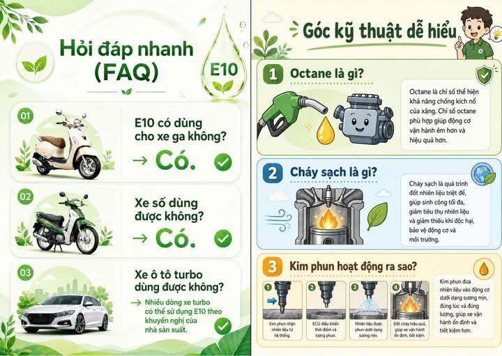 Bộ Công thương công bố cẩm nang sử dụng xăng E10- Ảnh 2.
