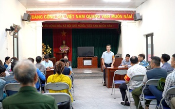 Hoài Đức cưỡng chế kiểm đếm bắt buộc phục vụ dự án trường THCS Di Trạch và khu đất dịch vụ X5