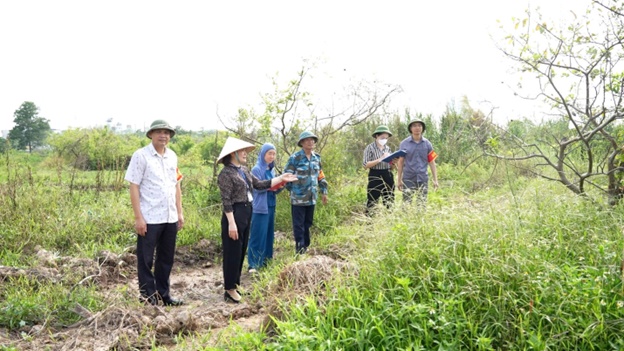 Hoài Đức cưỡng chế kiểm đếm bắt buộc phục vụ dự án trường THCS Di Trạch và khu đất dịch vụ X5- Ảnh 4.