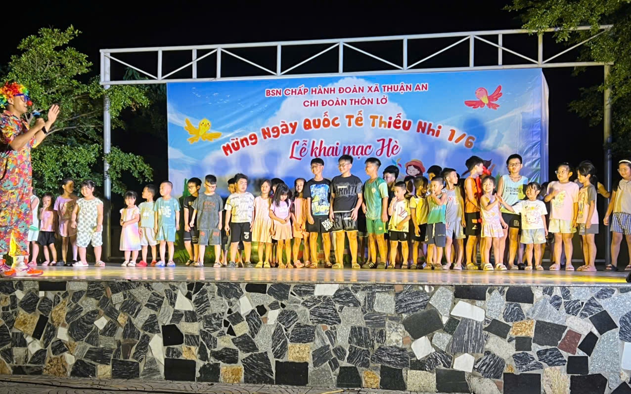 Sôi nổi các hoạt đông nhân ngày Ngày Quốc tế thiếu nhi 01/6 trong toàn xã
