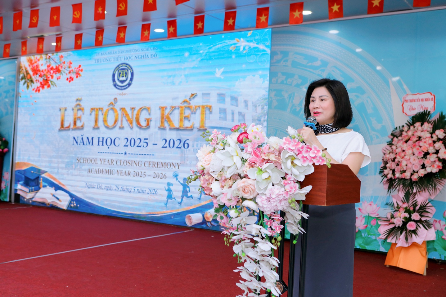 LỄ TỔNG KẾT NĂM HỌC 2025 - 2026 VÀ BÀN GIAO HỌC SINH VỀ SINH HOẠT HÈ- Ảnh 1.