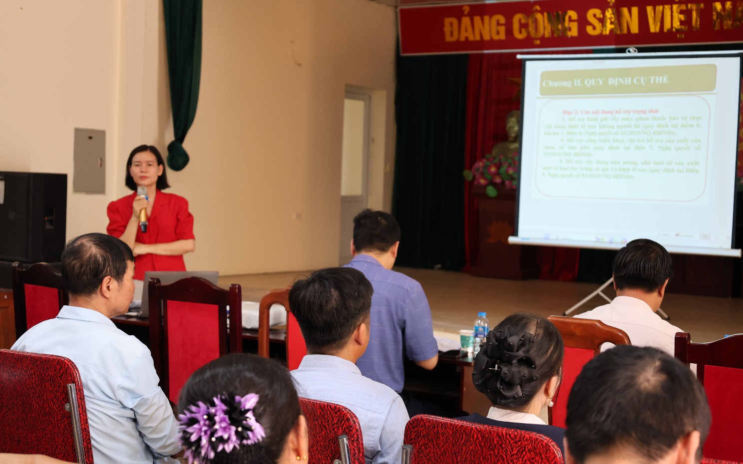 Xã Tiến Thắng tổ chức hội nghị triển khai Nghị quyết 53 sẵn sàng cho vụ mùa năm 2026