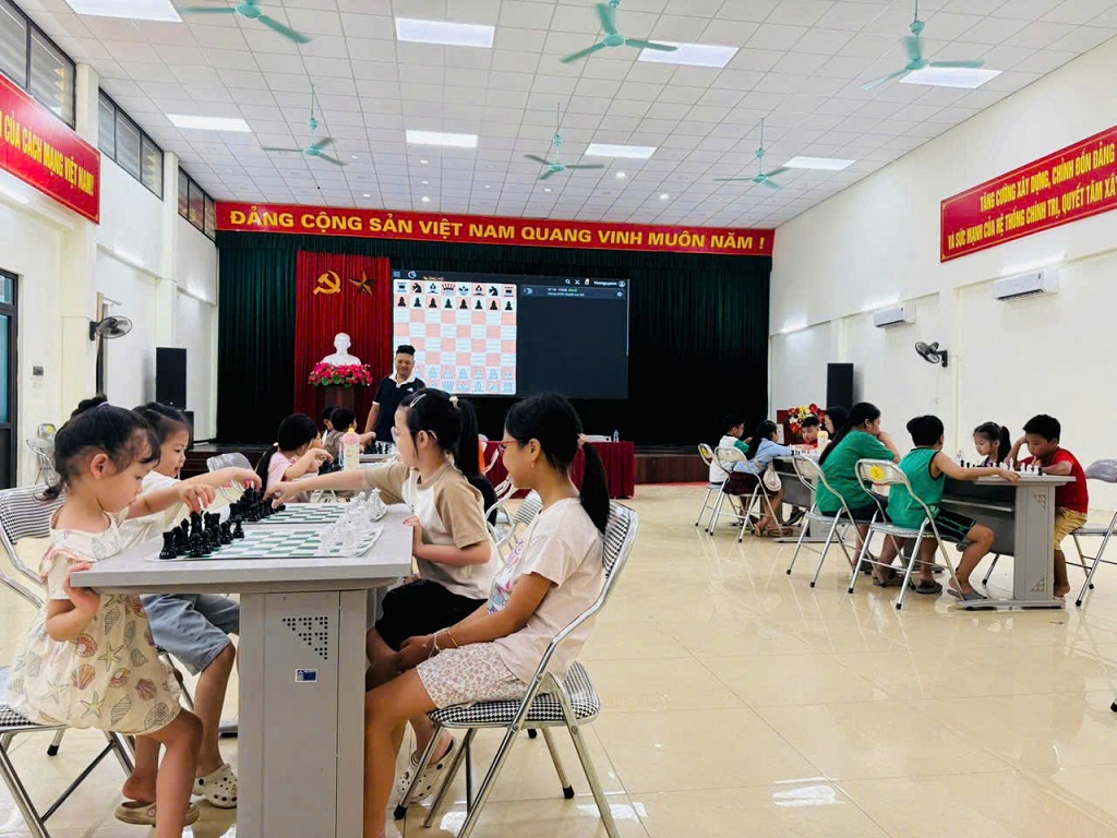 TRUNG TÂM VĂN HÓA THÔNG TIN & THỂ THAO PHƯỜNG PHƯƠNG LIỆT TỔ CHỨC THÀNH CÔNG KHAI MẠC LỚP CỜ VUA HÈ NĂM 2026- Ảnh 7.