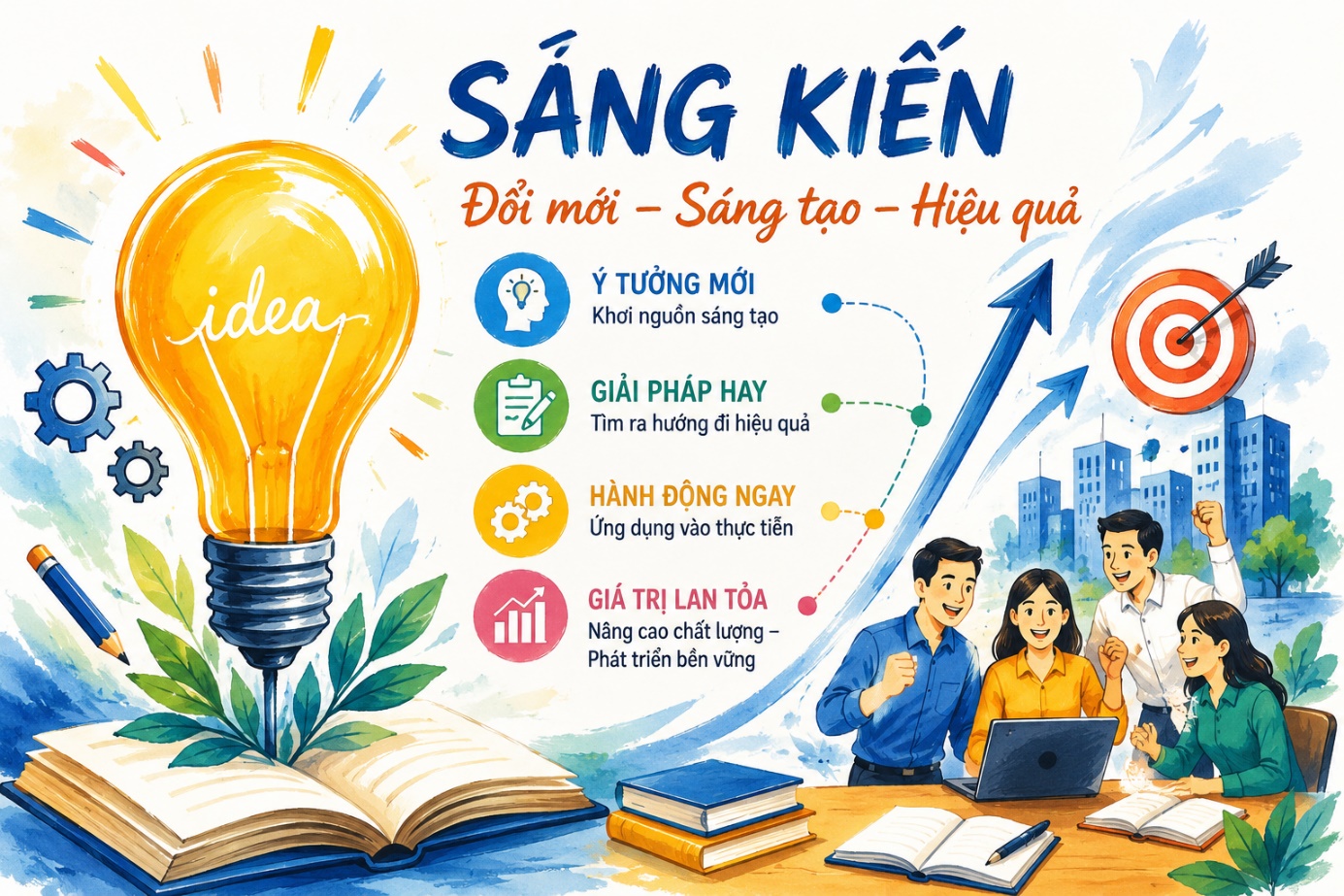 Đẩy mạnh phong trào sáng kiến trên địa bàn xã Trung Giã năm 2026- Ảnh 1.