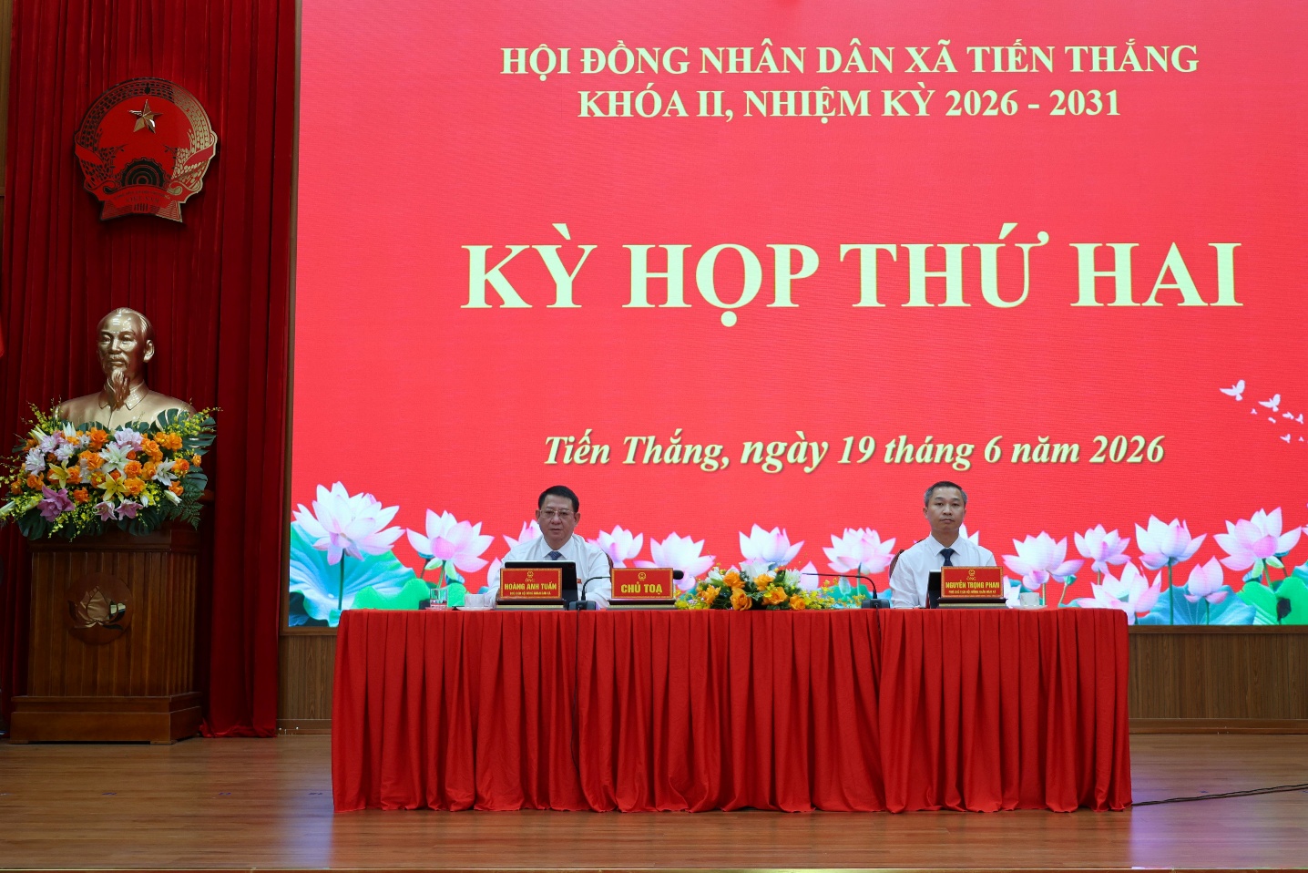 HĐND xã Tiến Thắng tổ chức kỳ họp thứ Hai khóa II, nhiệm kỳ 2026-2031- Ảnh 6.