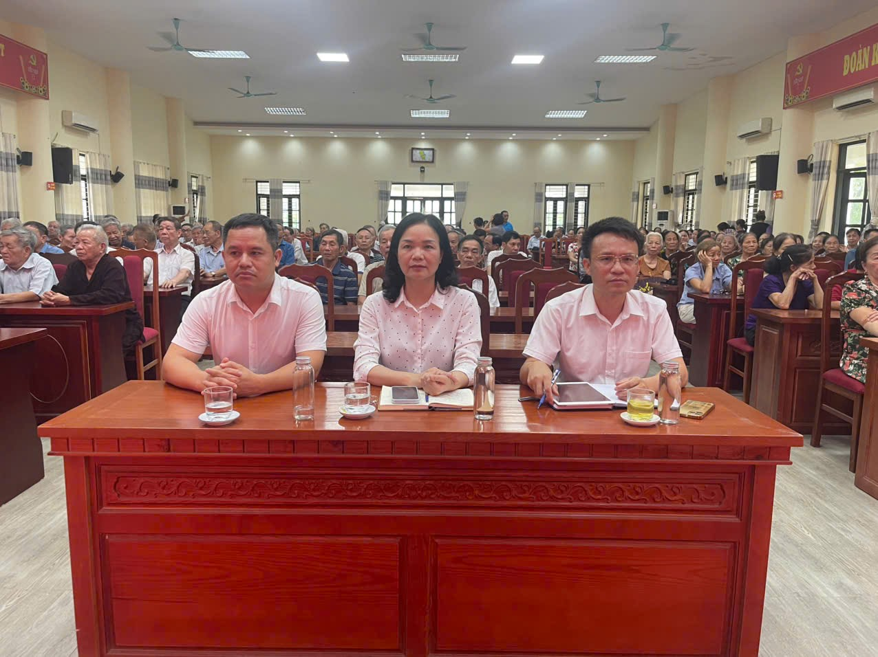 Phát huy dân chủ, tạo đồng thuận trong sắp xếp thôn, tổ dân phố khu vực Tân Hội- Ảnh 1.