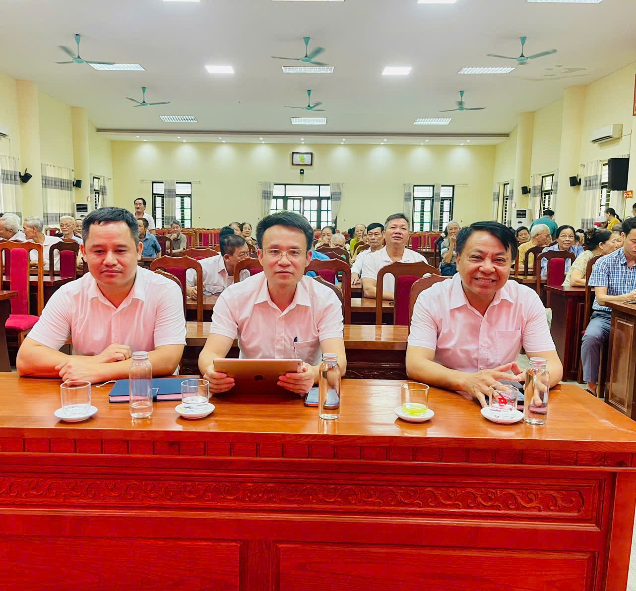 Phát huy dân chủ, tạo đồng thuận trong sắp xếp thôn, tổ dân phố khu vực Tân Hội- Ảnh 3.