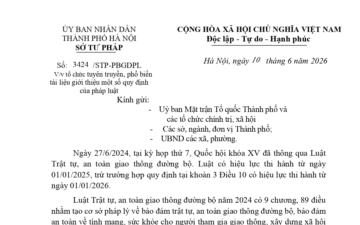 Phường Hồng Hà đẩy mạnh tuyên truyền Luật Trật tự, an toàn giao thông đường bộ đến cán bộ và Nhân dân