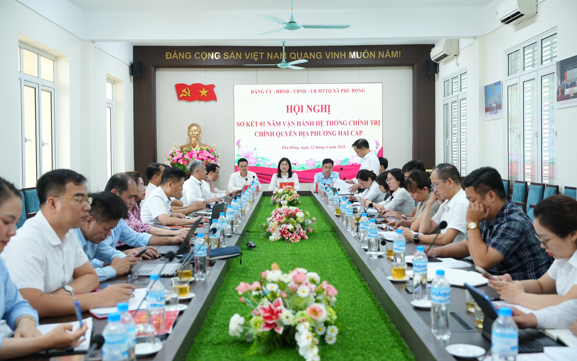 Hội nghị Ban chấp hành lần thứ 8 Đảng bộ xã Phù Đổng khóa I, nhiệm kỳ 2025 - 2030