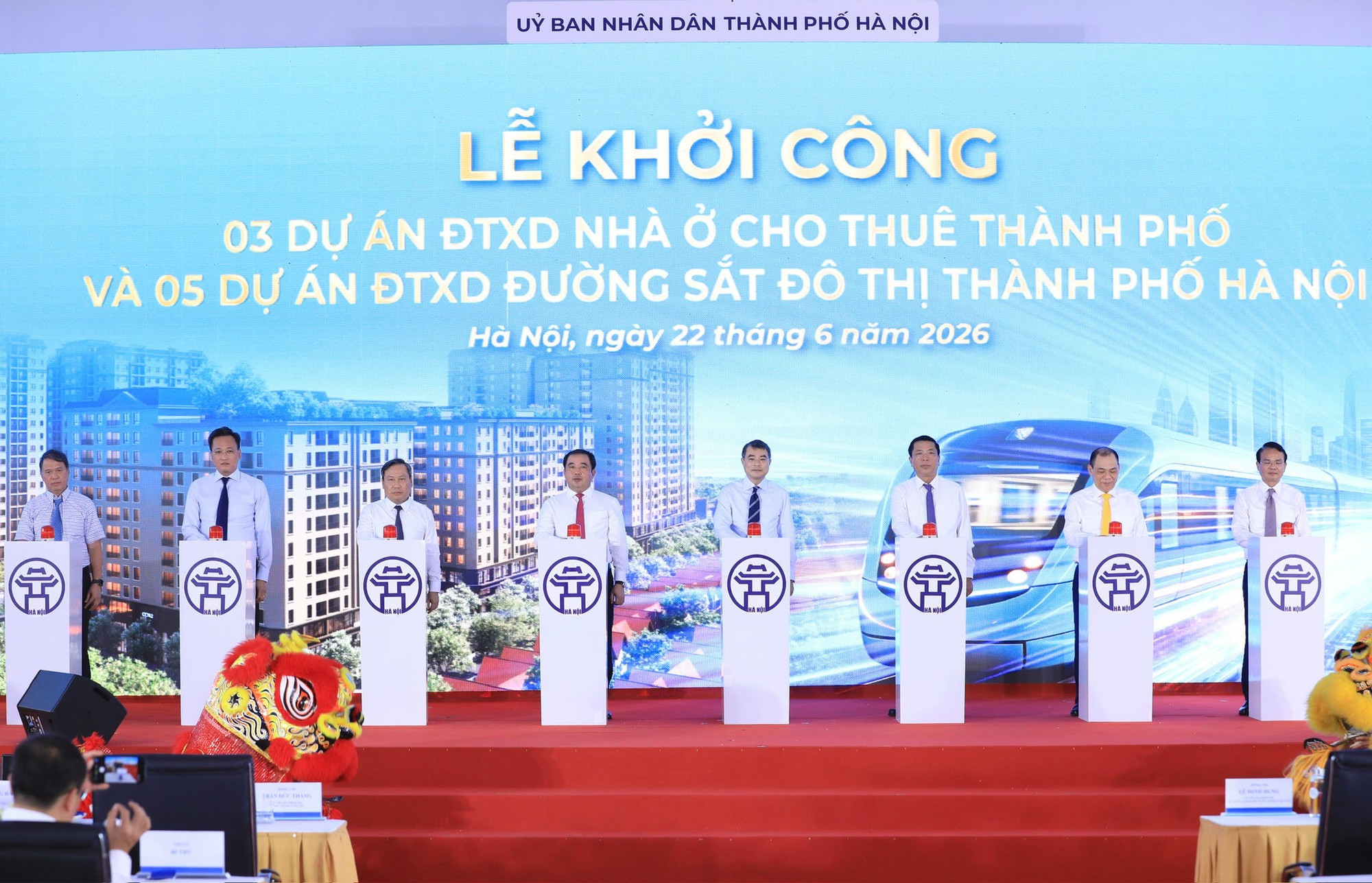 Hà Nội khởi công đồng thời 5 tuyến đường sắt đô thị và 3 dự án nhà ở cho thuê- Ảnh 3.