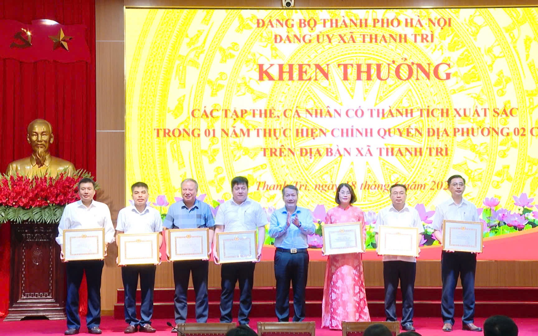Thanh Trì sơ kết 1 năm vận hành mô hình chính quyền địa phương hai cấp