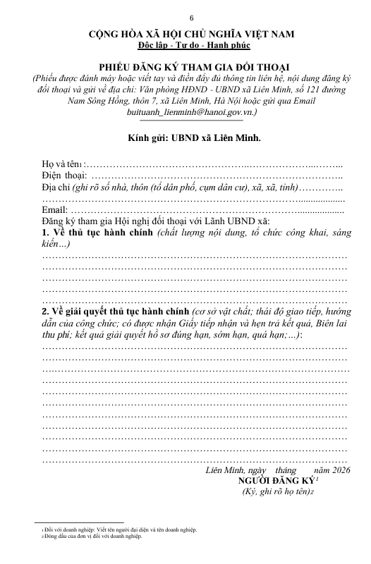 Tổ chức hội nghị đối thoại với người dân, tổ chức, doanh nghiệp về TTHC- Ảnh 1.