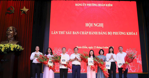 Hội nghị Ban Chấp hành Đảng bộ phường Hoàn Kiếm lần thứ 6