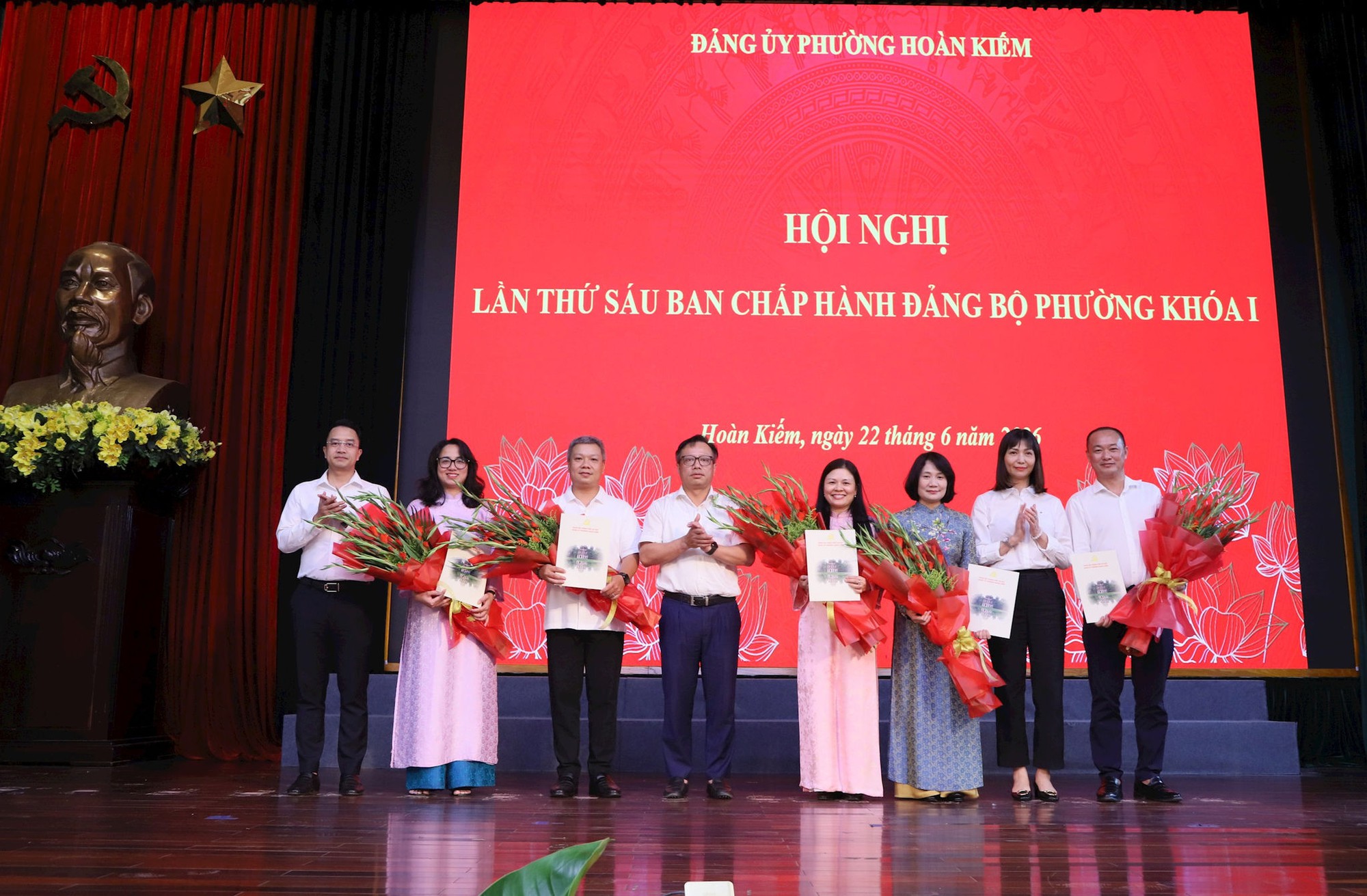 Hội nghị Ban Chấp hành Đảng bộ phường Hoàn Kiếm lần thứ 6- Ảnh 1.
