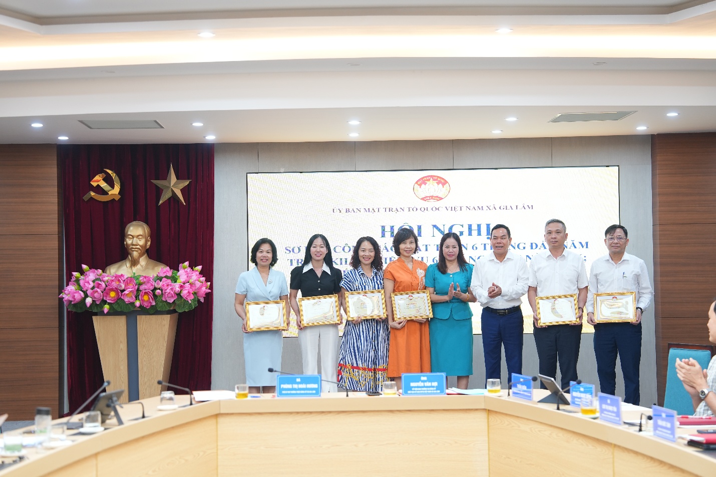 Ủy ban MTTQ Việt Nam xã Gia Lâm sơ kết công tác Mặt trận 6 tháng đầu năm 2026- Ảnh 5.