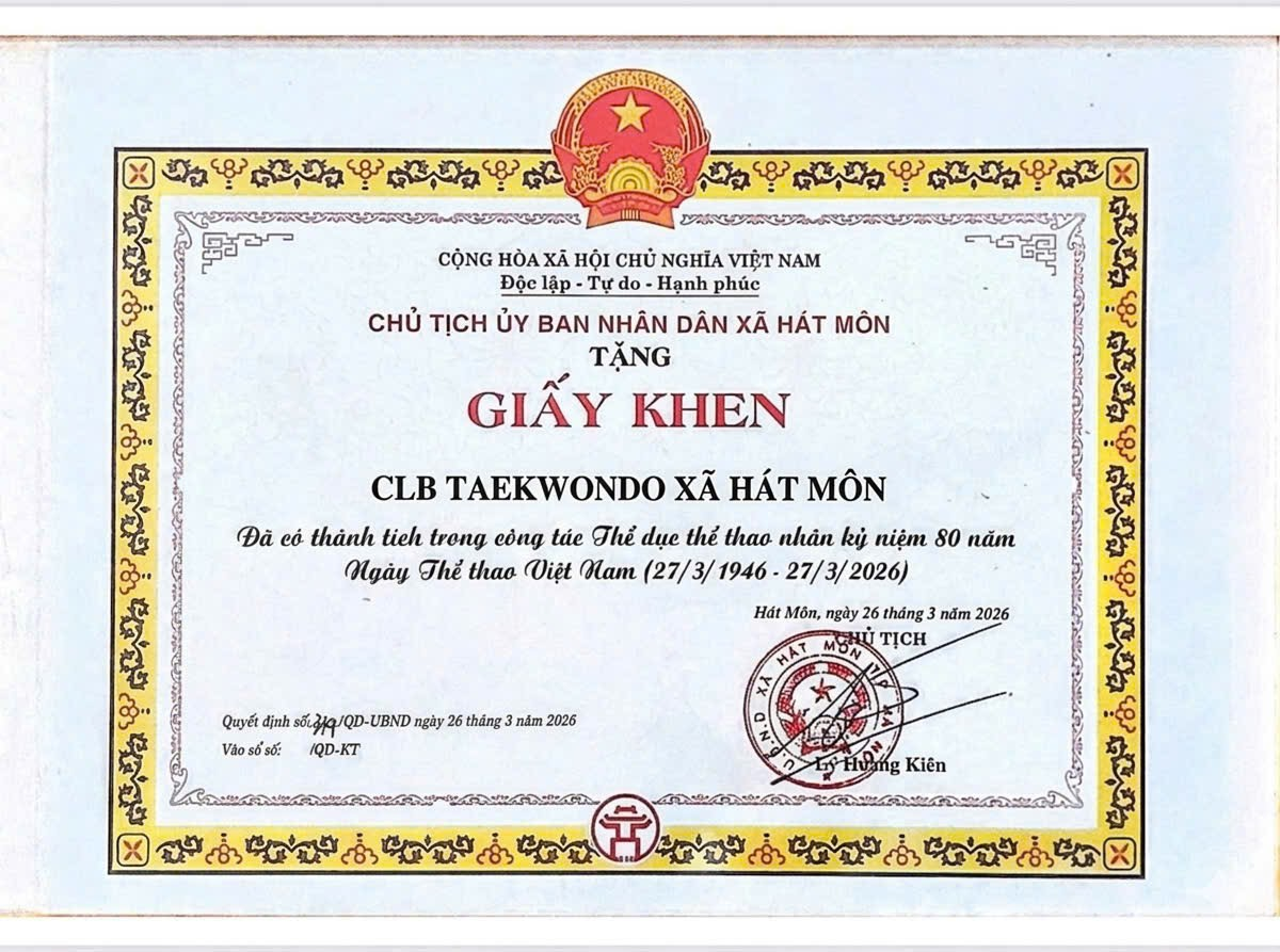 CLB võ Taekwondo Hát Môn – Nơi ươm mầm những tài năng- Ảnh 4.