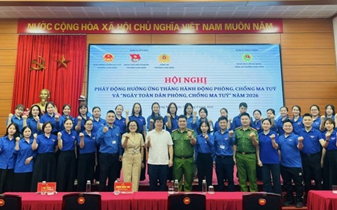 Phường Long Biên phát động hưởng ứng tháng hành động phòng, chống ma túy năm 2026 – chung tay xây dựng địa bàn an toàn, không ma túy