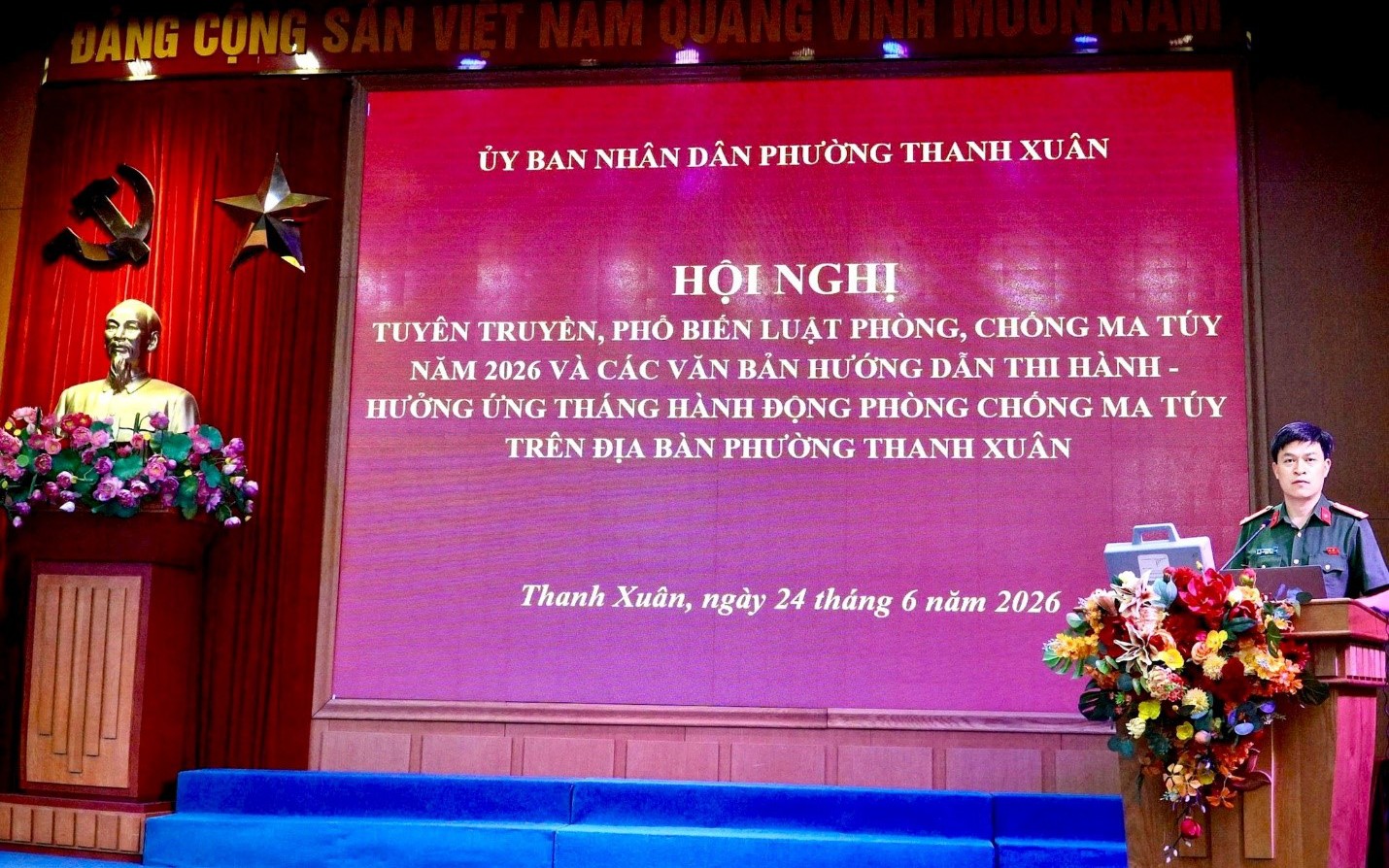 Phường Thanh Xuân: Chung tay xây dựng địa bàn không ma túy