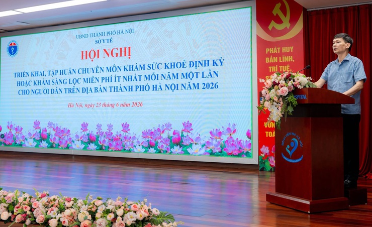 Phấn đấu 100% người dân thành phố được khám sức khoẻ định kỳ- Ảnh 1.