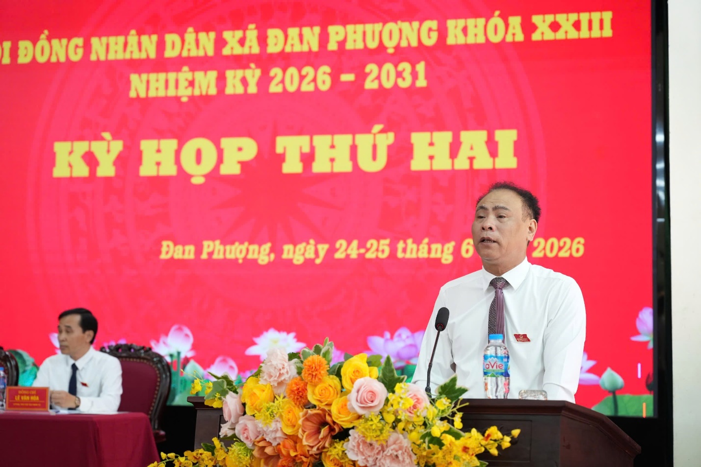 Khai mạc Kỳ họp thứ 2 HĐND xã Đan Phượng khóa XXIII, nhiệm kỳ 2026-2031- Ảnh 2.