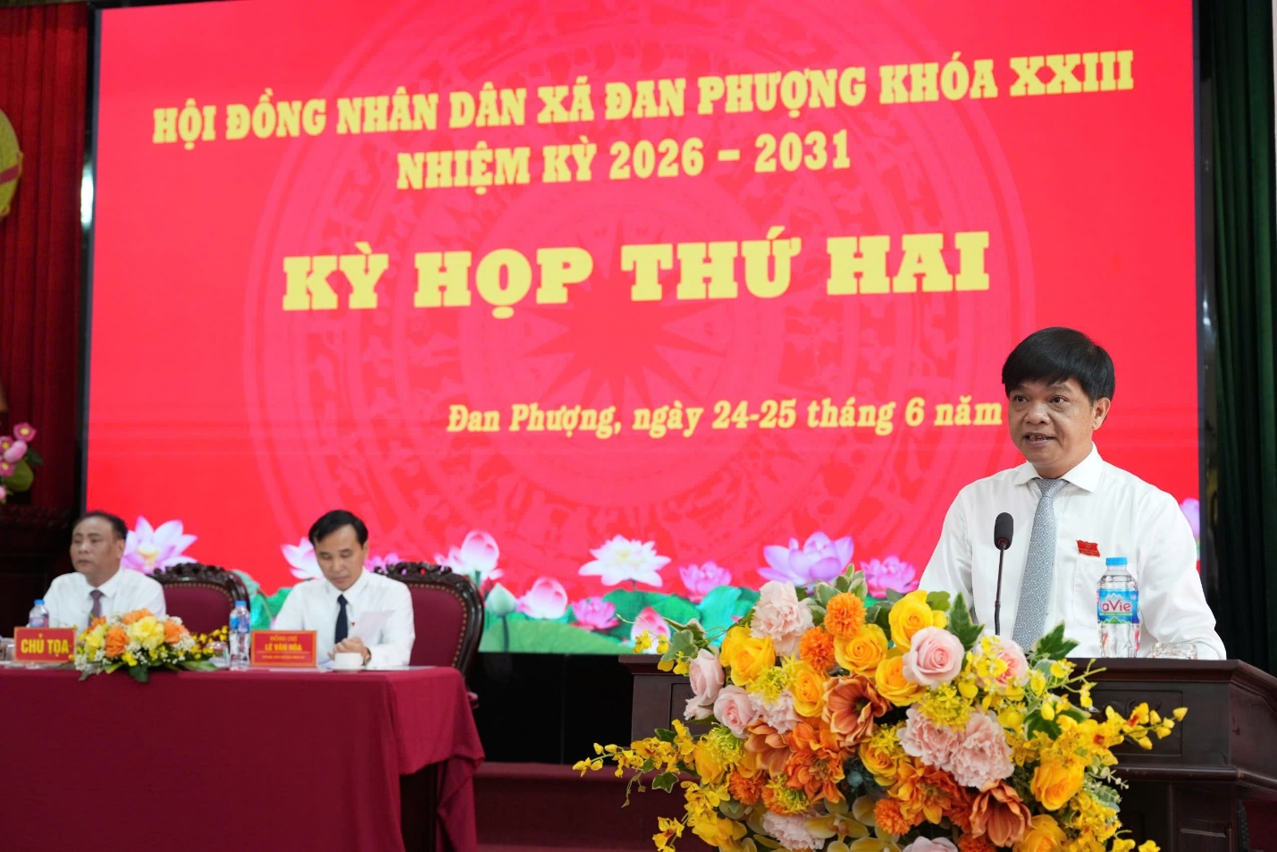 Khai mạc Kỳ họp thứ 2 HĐND xã Đan Phượng khóa XXIII, nhiệm kỳ 2026-2031- Ảnh 4.
