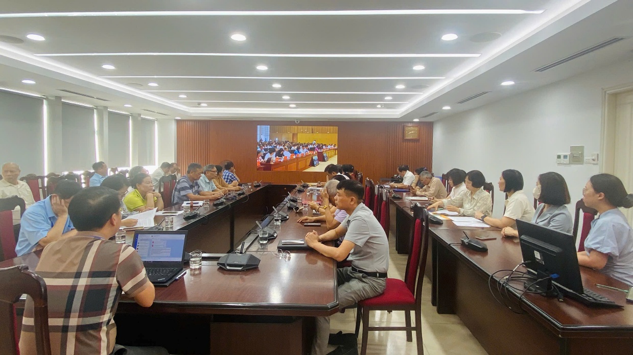 Ủy ban MTTQ Việt Nam phường Việt Hưng đã tham gia Hội nghị nghiên cứu, học tập, quán triệt và triển khai thực hiện Nghị quyết Đại hội đại biểu toàn quốc Mặt trận Tổ quốc Việt Nam lần thứ XI, nhiệm kỳ 2026 - 2031- Ảnh 4.