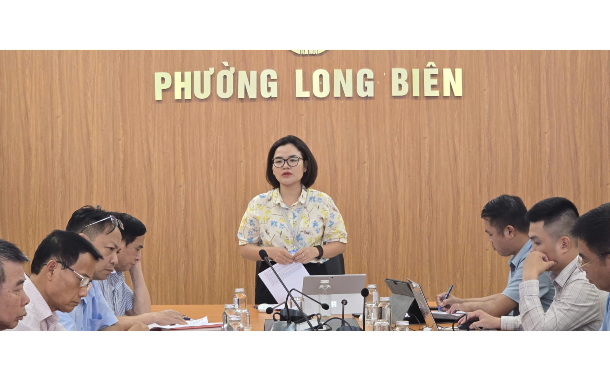Phường Long Biên giám sát chuyên đề việc thực hiện Nghị quyết của Đảng uỷ phường về công tác phòng cháy, chữa cháy