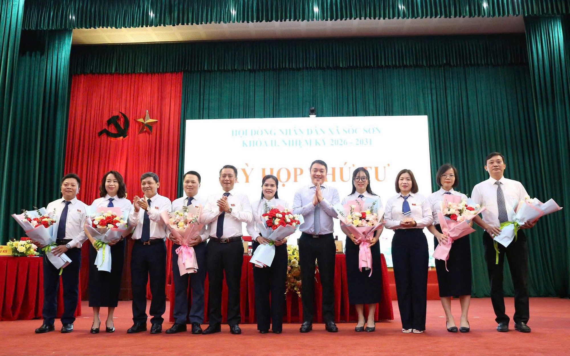 BẾ MẠC KỲ HỌP THỨ 4 HỘI ĐỒNG NHÂN DÂN XÃ KHOÁ II, NHIỆM KỲ 2026 – 2031