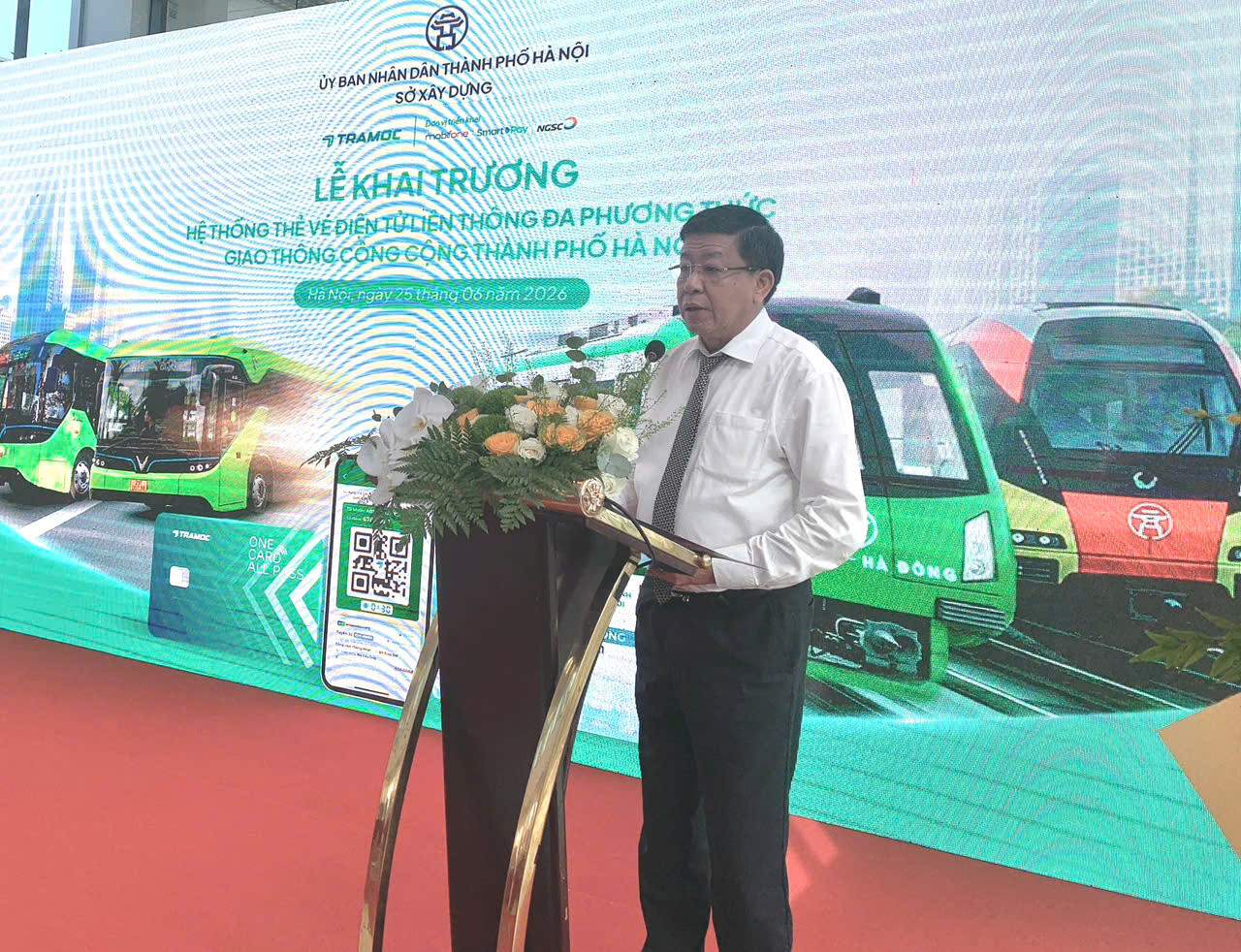 Hà Nội khai trương hệ thống vé điện tử liên thông cho giao thông công cộng- Ảnh 2.