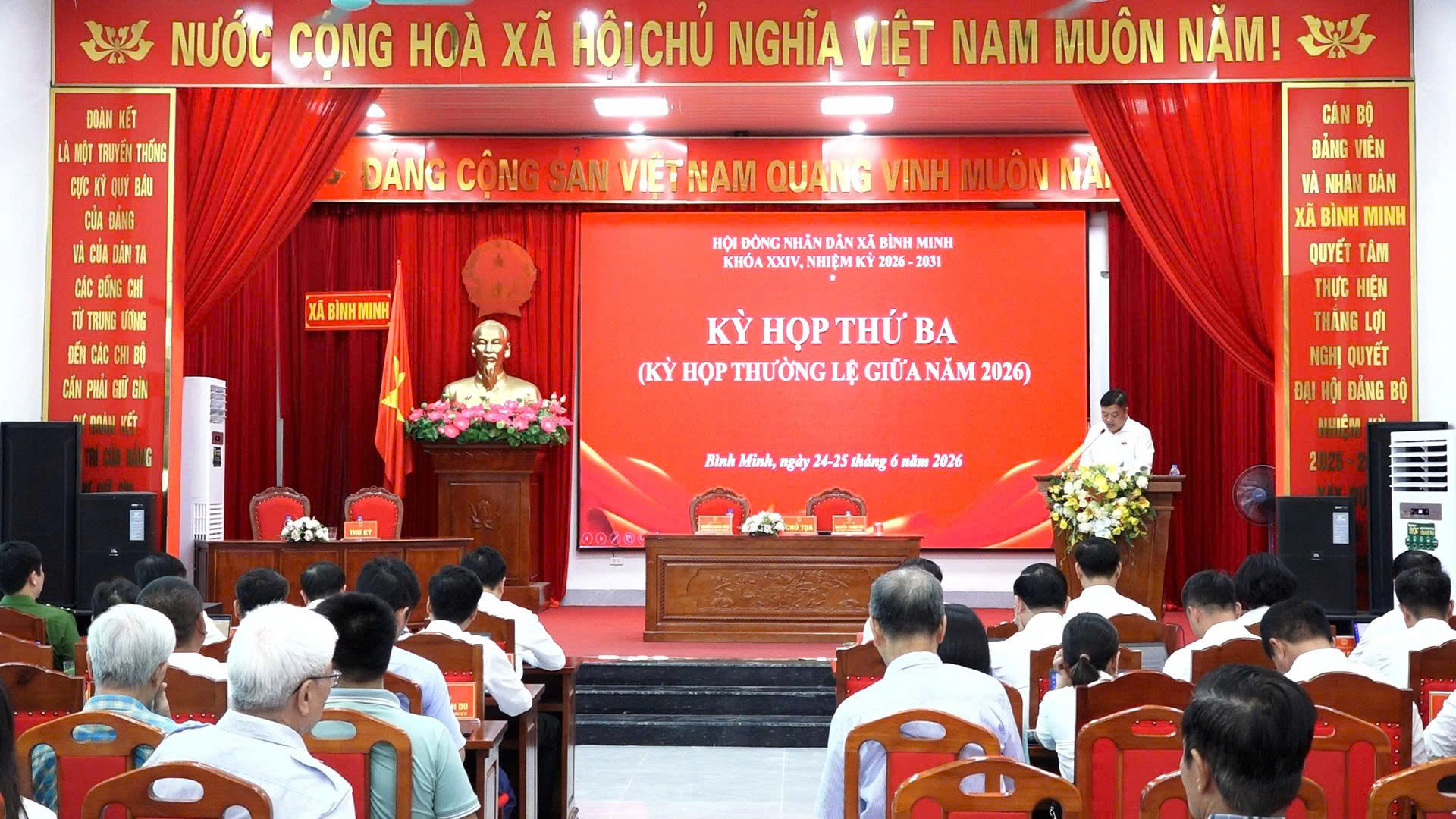HĐND XÃ BÌNH MINH THÔNG QUA 5 NGHỊ QUYẾT QUAN TRỌNG, TẠO ĐỘNG LỰC PHÁT TRIỂN ĐỊA PHƯƠNG GIAI ĐOẠN MỚI