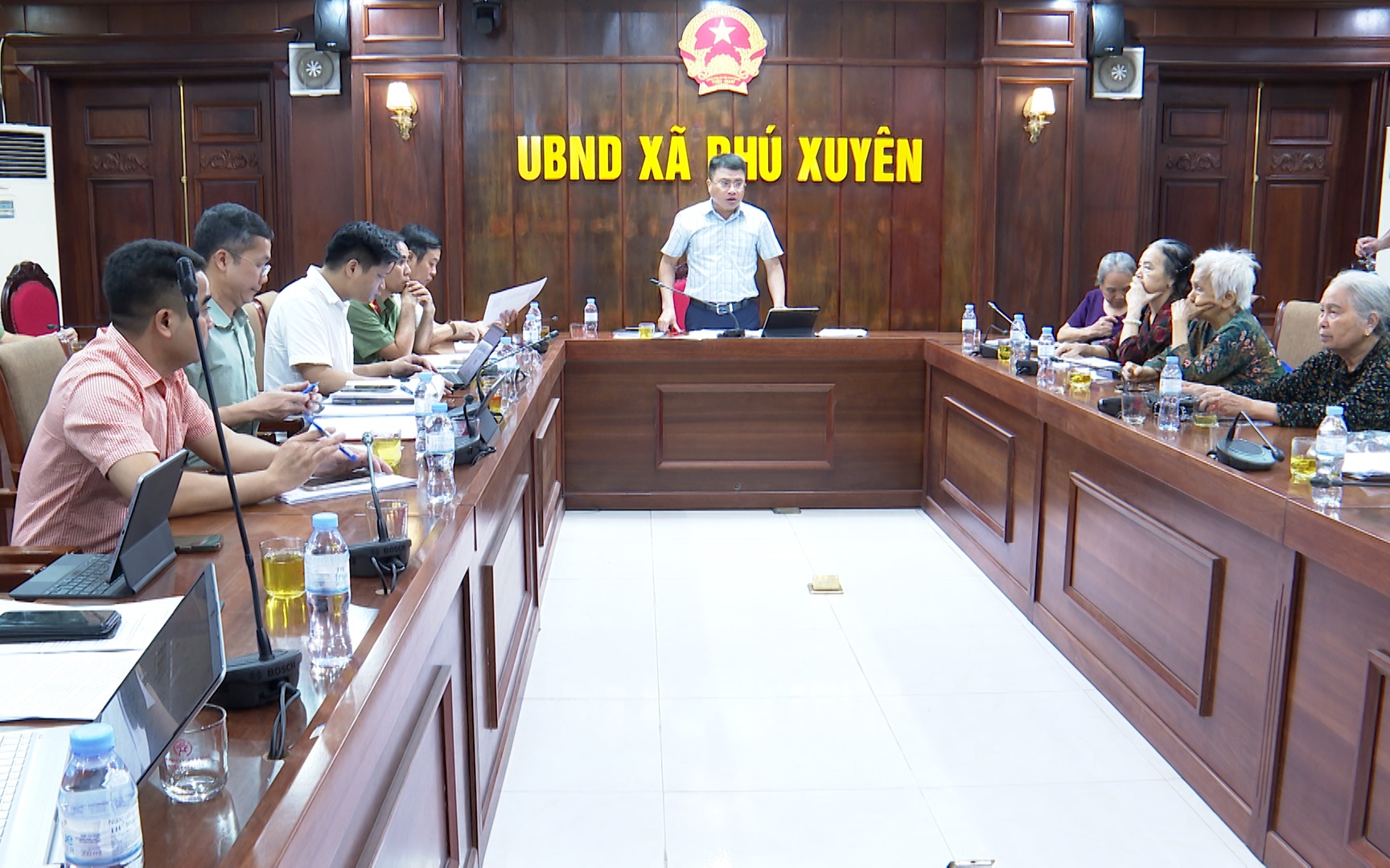 Xã Phú Xuyên tuyên truyền, vận động các hộ gia đình bàn giao mặt bằng thực hiện Dự án nâng cấp Bệnh viện Đa khoa Phú Xuyên